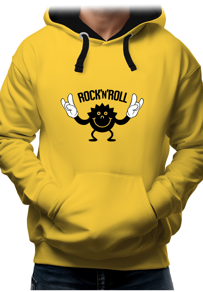 Sweat Adulte Smile Rock'N'Roll