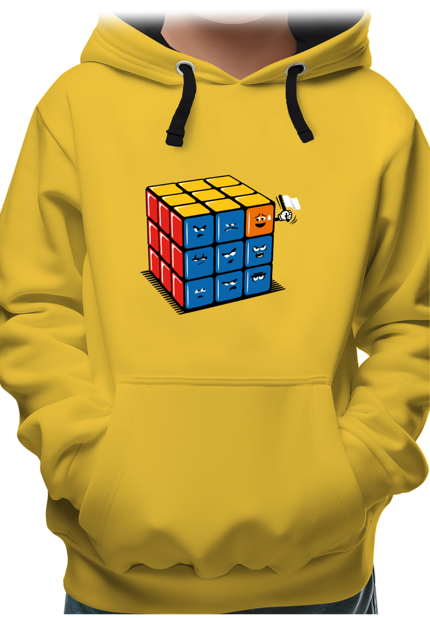 Sweat Enfant Ruby cube avec drapeau