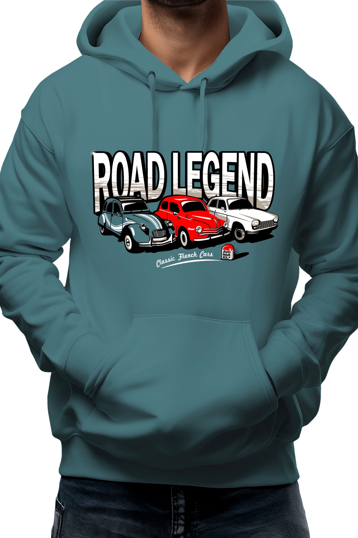 Sweat Adulte Road Legend Renault Peugeot