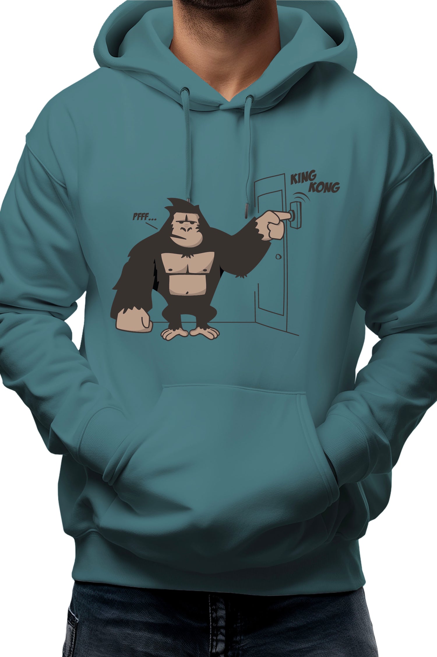 Sweat Adulte King Kong sonnette