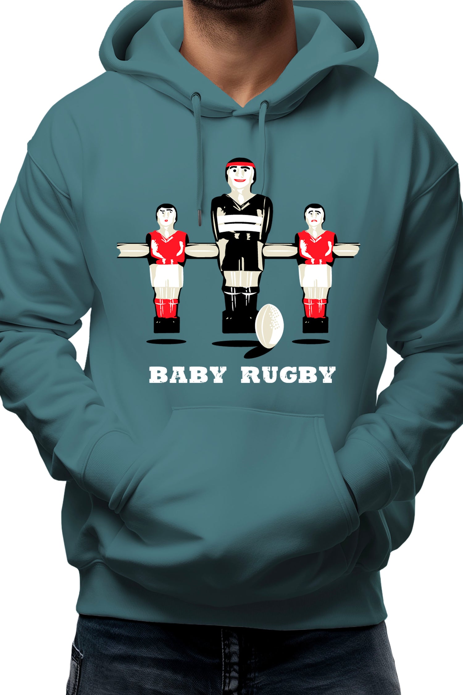 Sweat Adulte Rugby baby