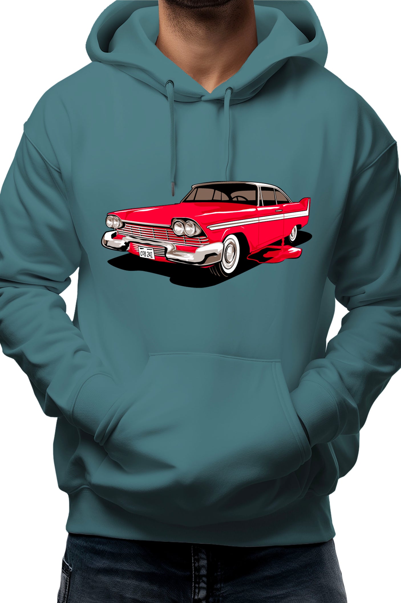 Sweat Adulte Voiture Christine