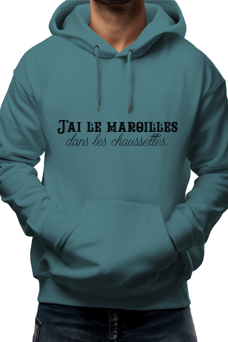 Sweat Adulte J'ai le maroilles dans les chaussettes