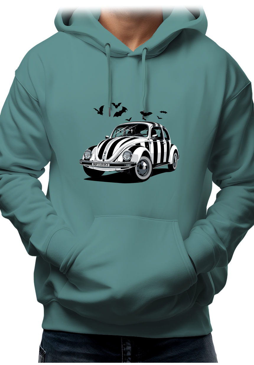 Sweat Adulte Voiture Beetlejuice coccinelle