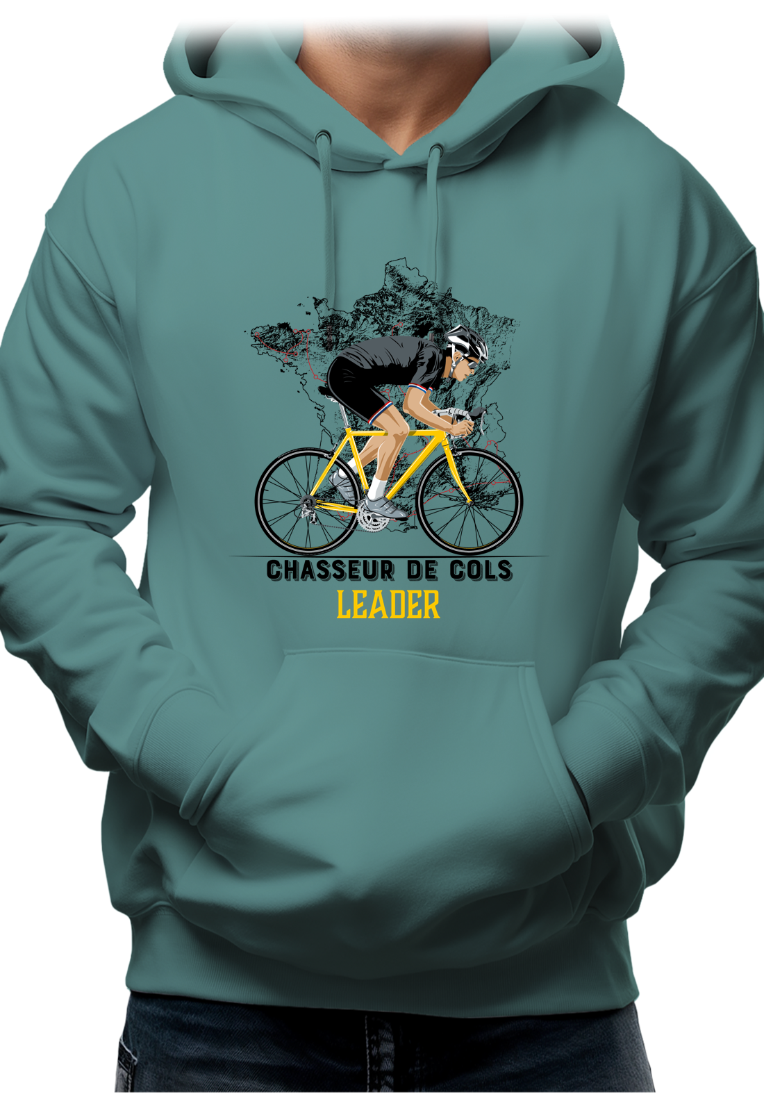Sweat Adulte Chasseur de Cols - Leader