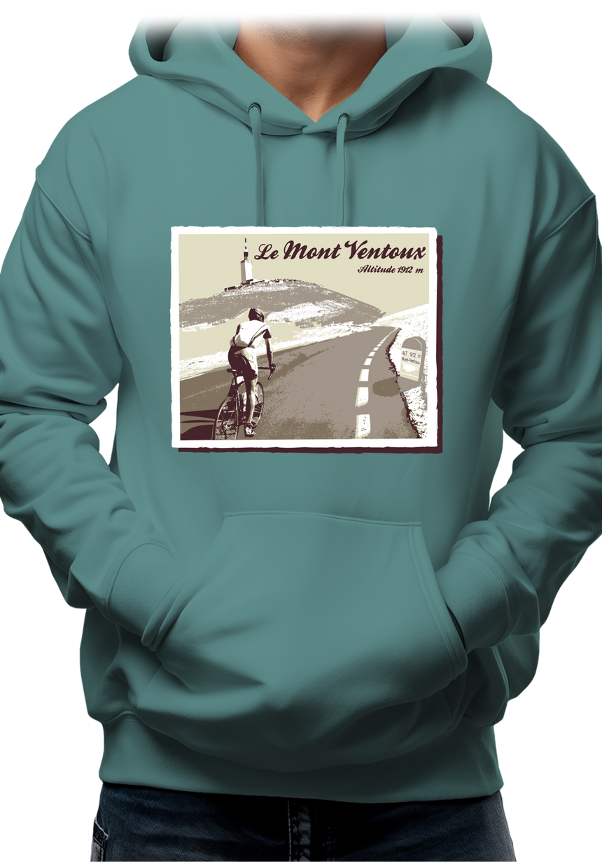 Sweat Adulte Le Mont Ventoux en vélo