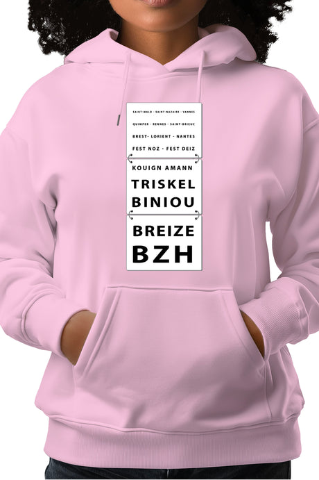 Sweat Adulte Test acuité visuelle made in Bretagne