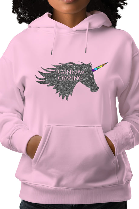 Sweat Enfant Rainbow unicorn is coming