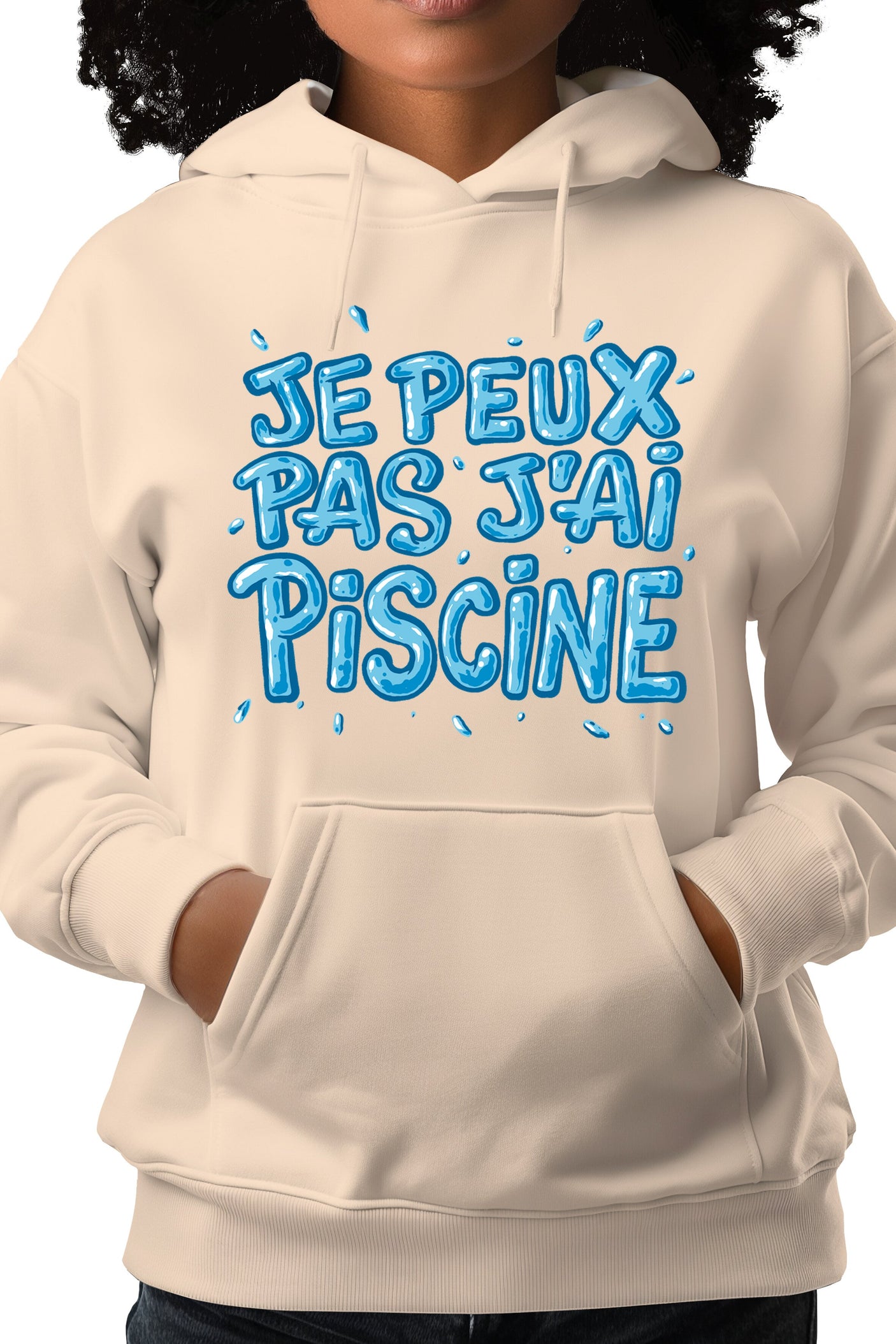 Sweat Enfant Je peux pas, j'ai piscine