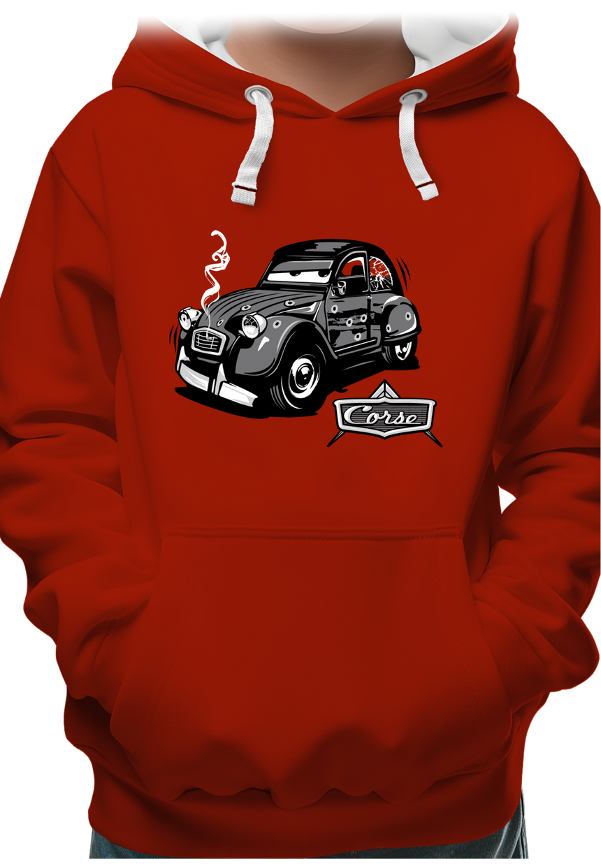 Sweat Enfant 2CV made in Corse