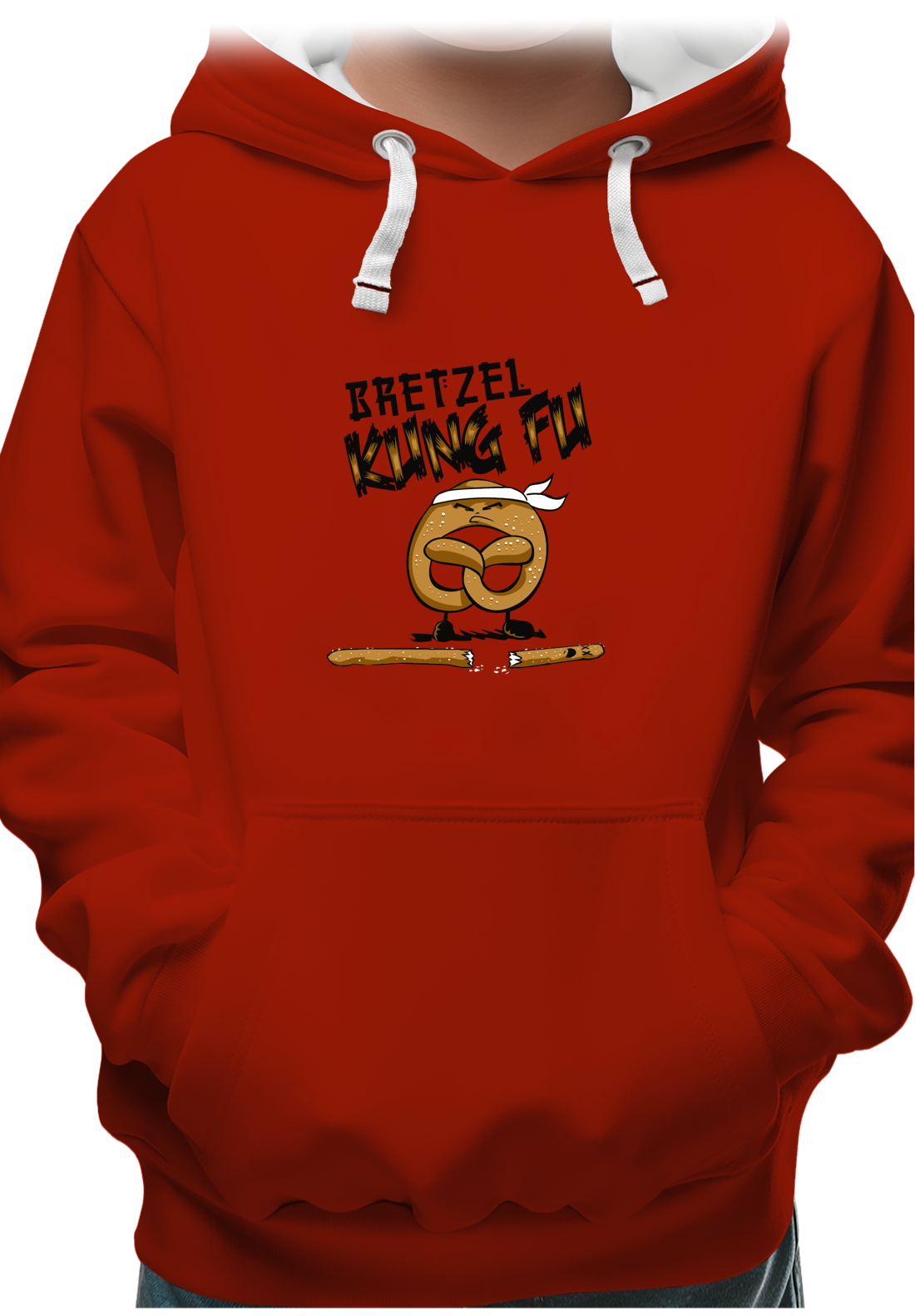 Sweat Enfant Le Bretzel est plus fort que le Stick