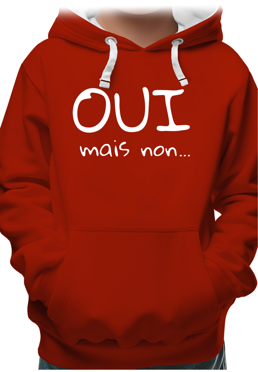 Sweat Enfant Oui mais non...