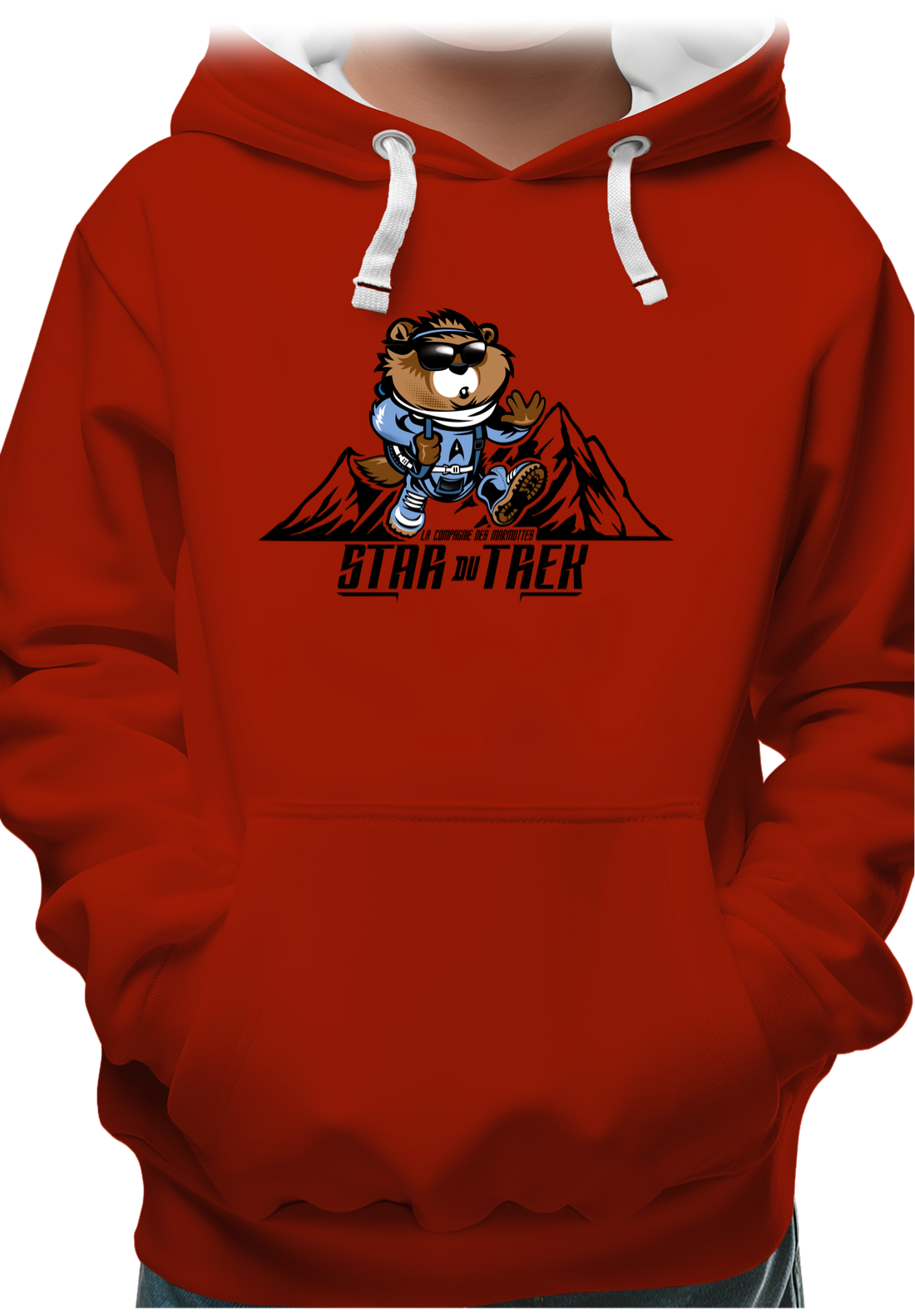Sweat Enfant La star du trek