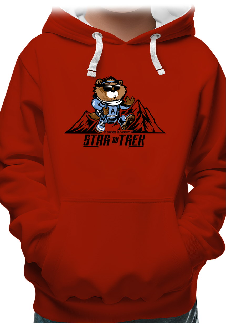 Sweat Enfant La star du trek