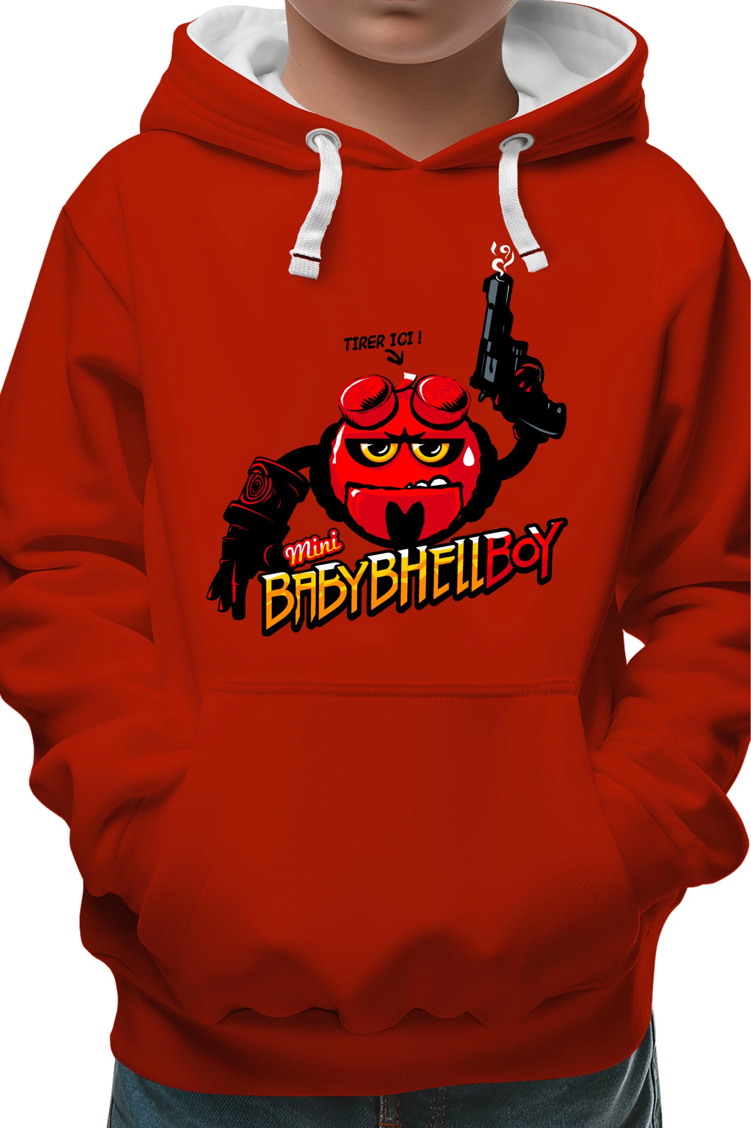 Sweat Enfant Baby Hell boy fromage à deguster