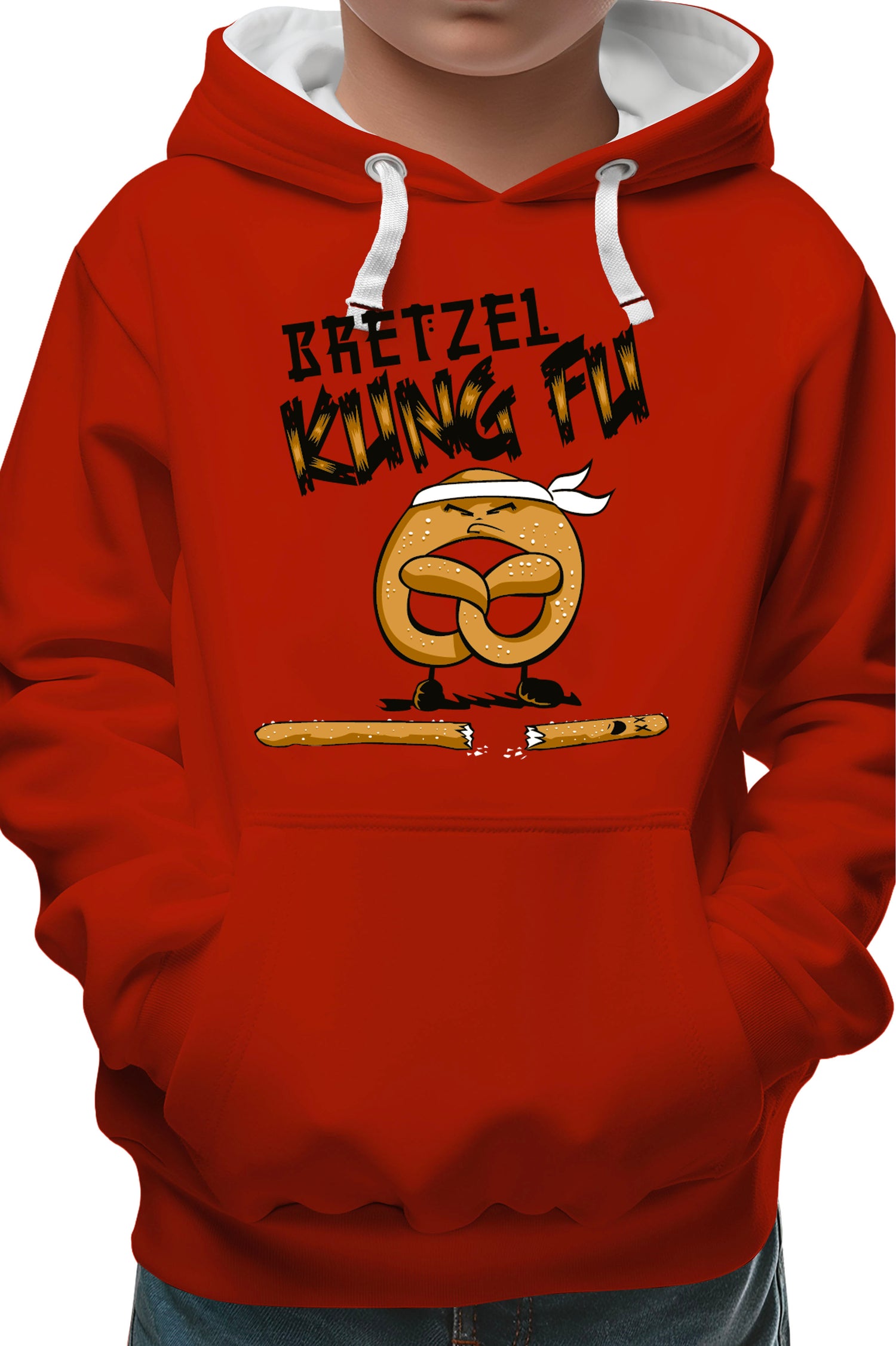 Sweat Enfant Le Bretzel est plus fort que le Stick