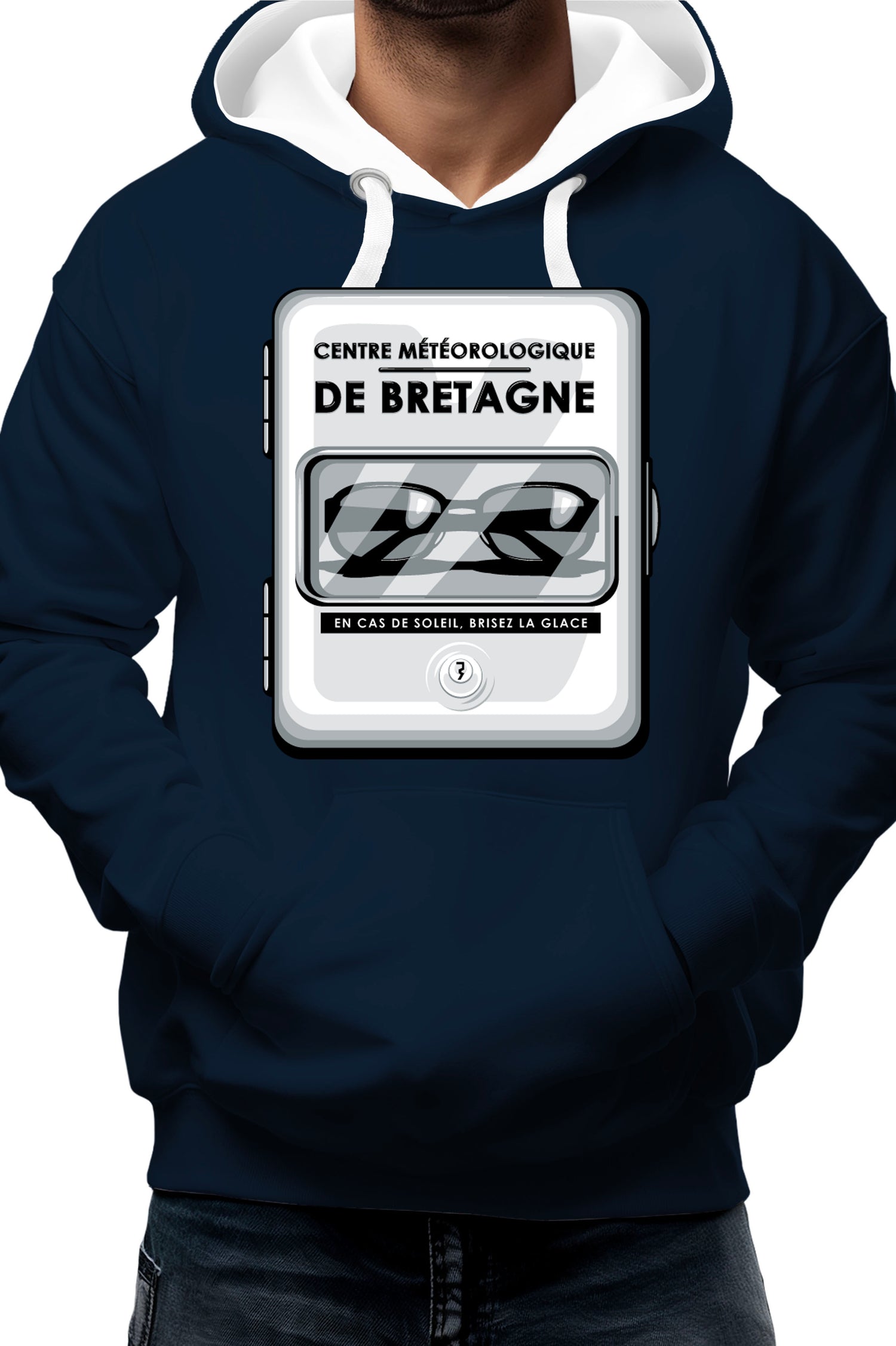 Sweat Adulte Sun Glass Bretagne Lunette