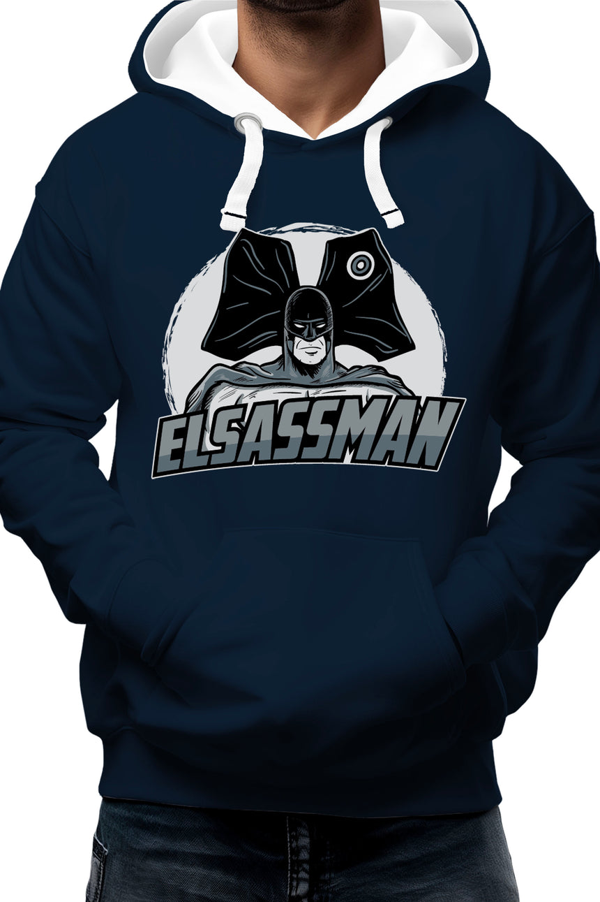 Sweat Adulte L'Alsacien qui a des super pouvoirs