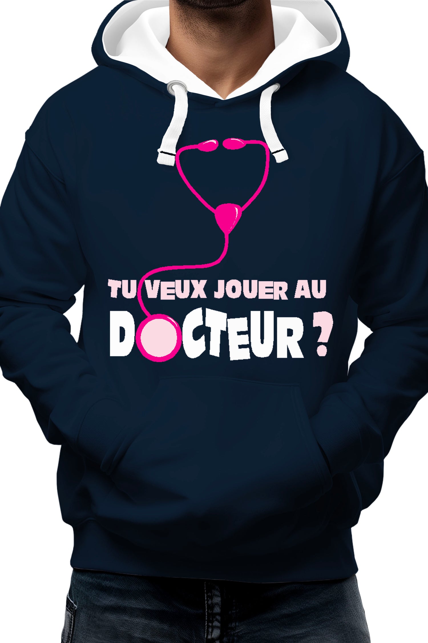 Sweat Adulte Tu Veux Jouer Au Docteur