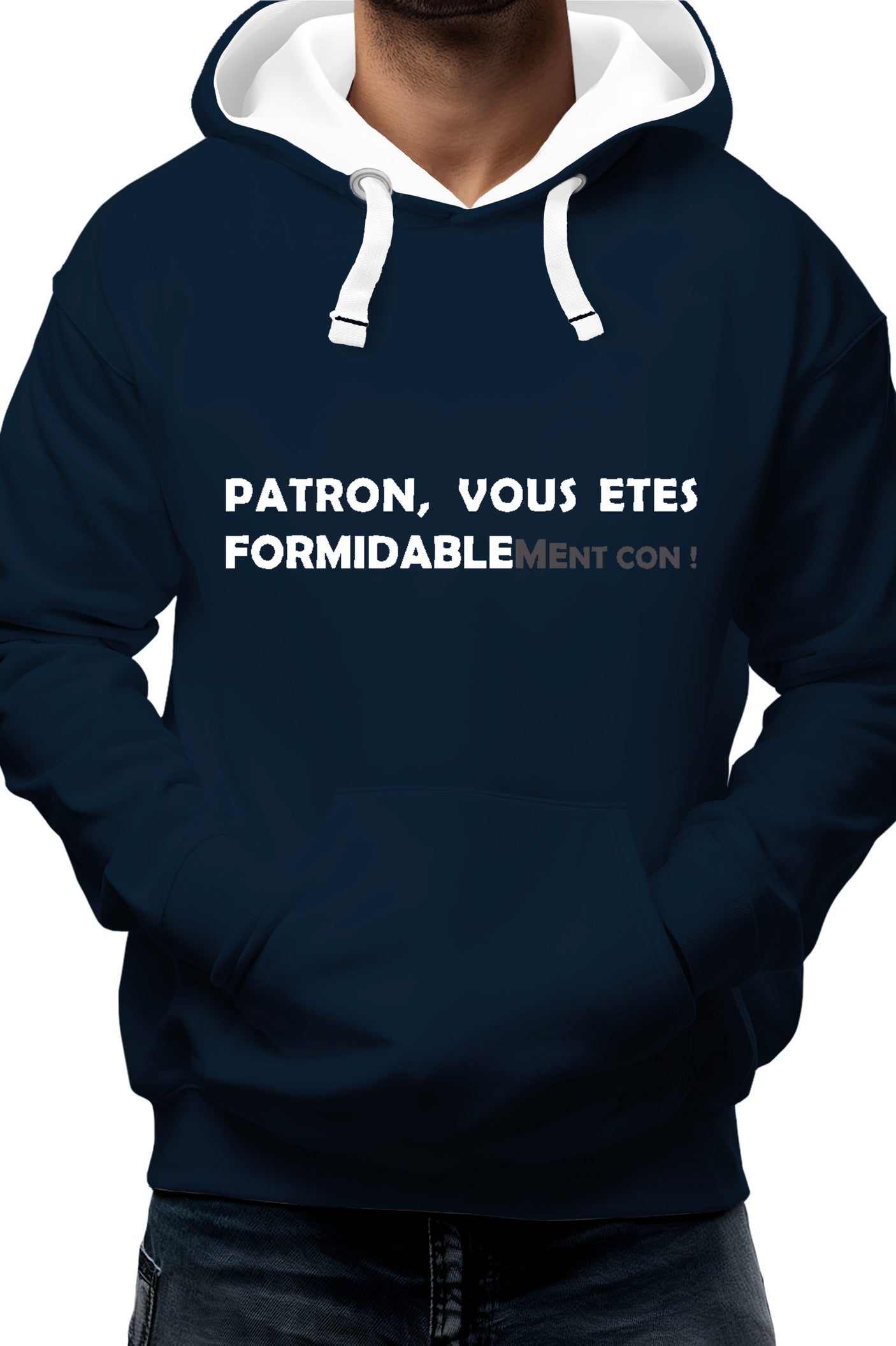 Sweat Adulte Formidablement con patron