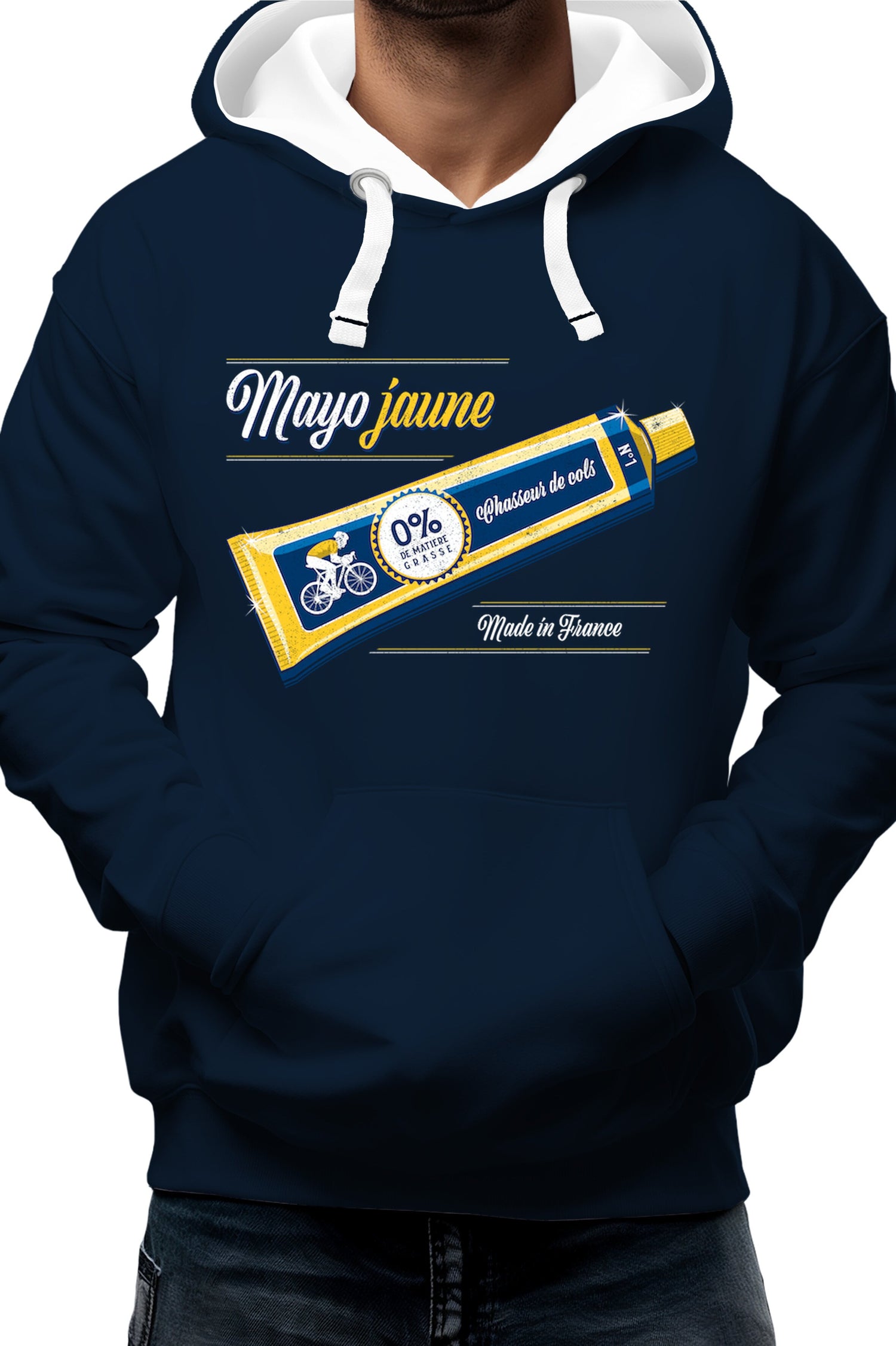 Sweat Adulte Mayo jaune