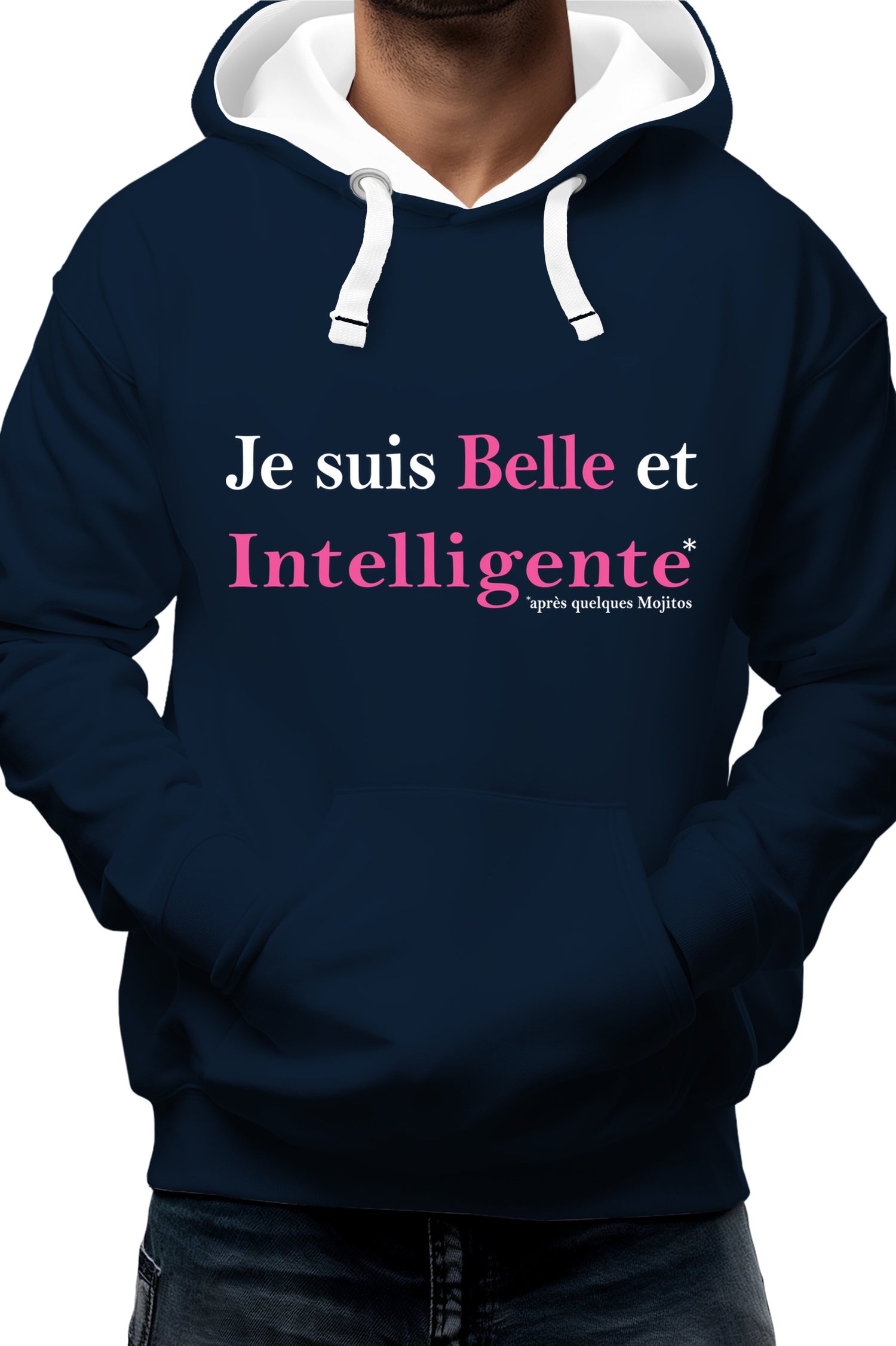 Sweat Adulte Je suis belle et intelligente