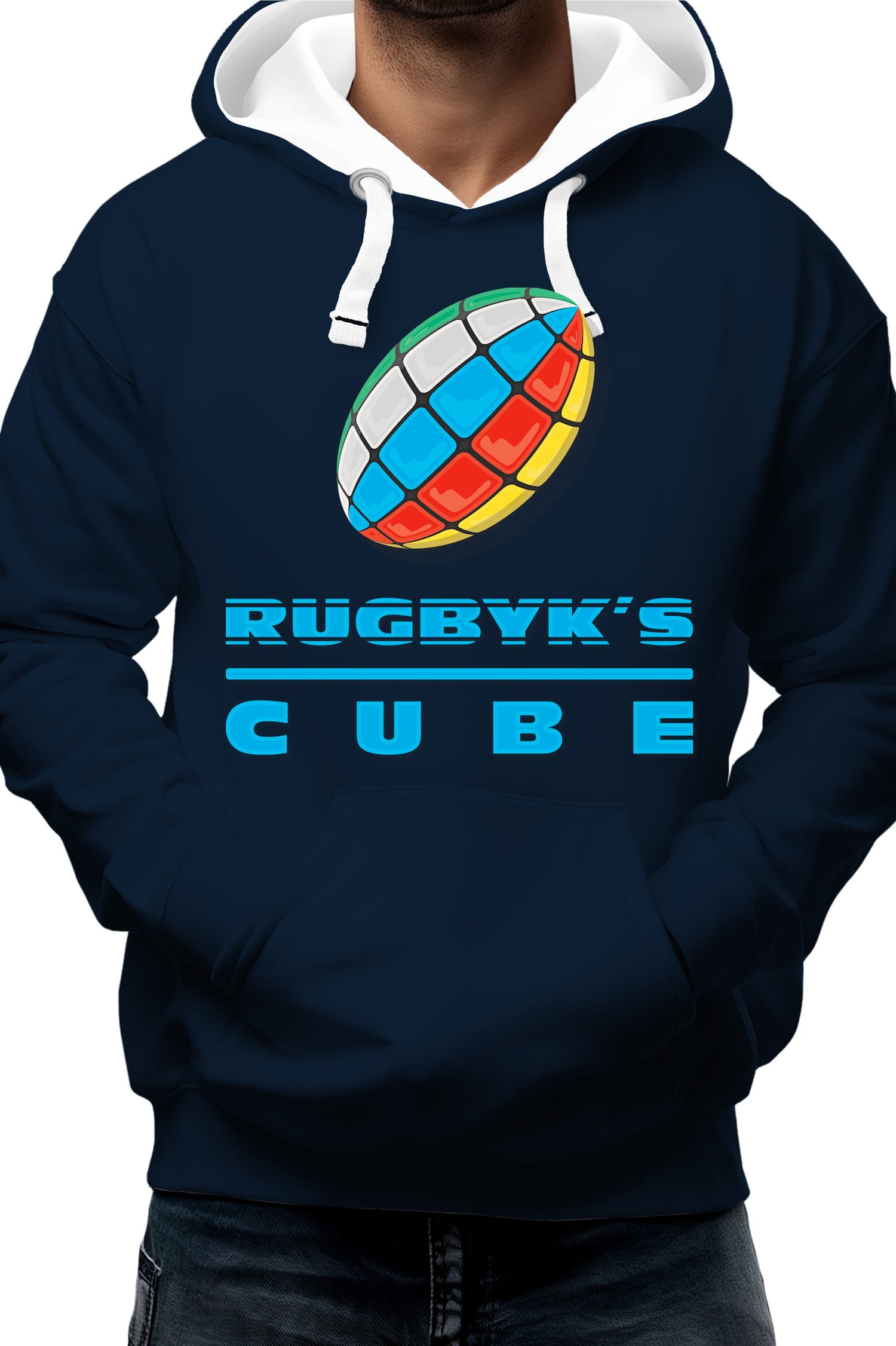 Sweat Adulte Rugby cube