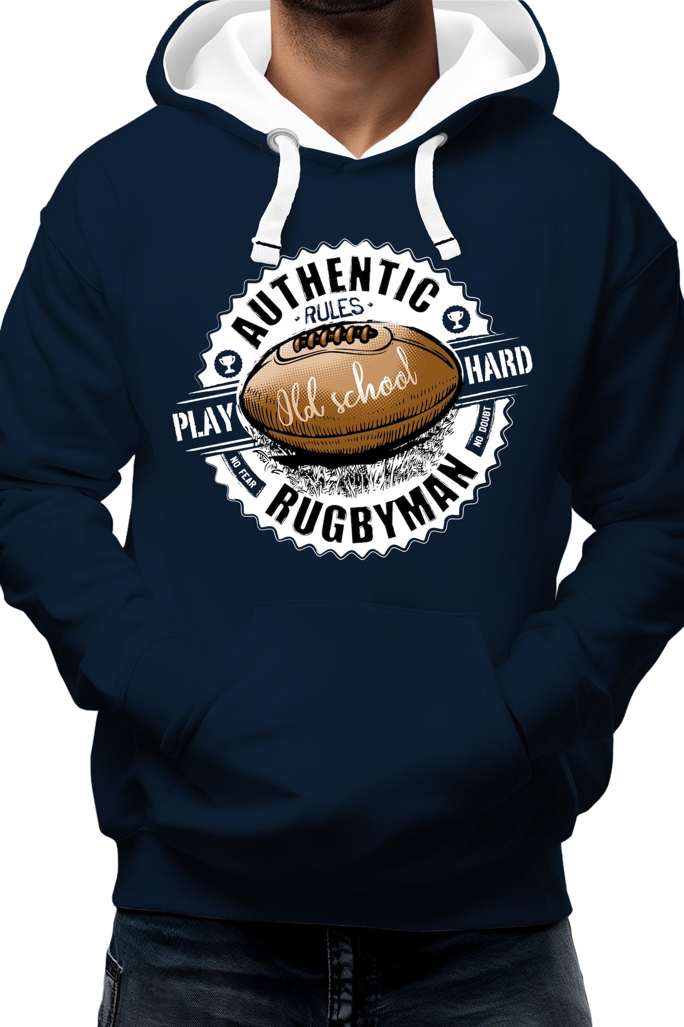 Sweat Adulte Le tout premier ballon de rugby