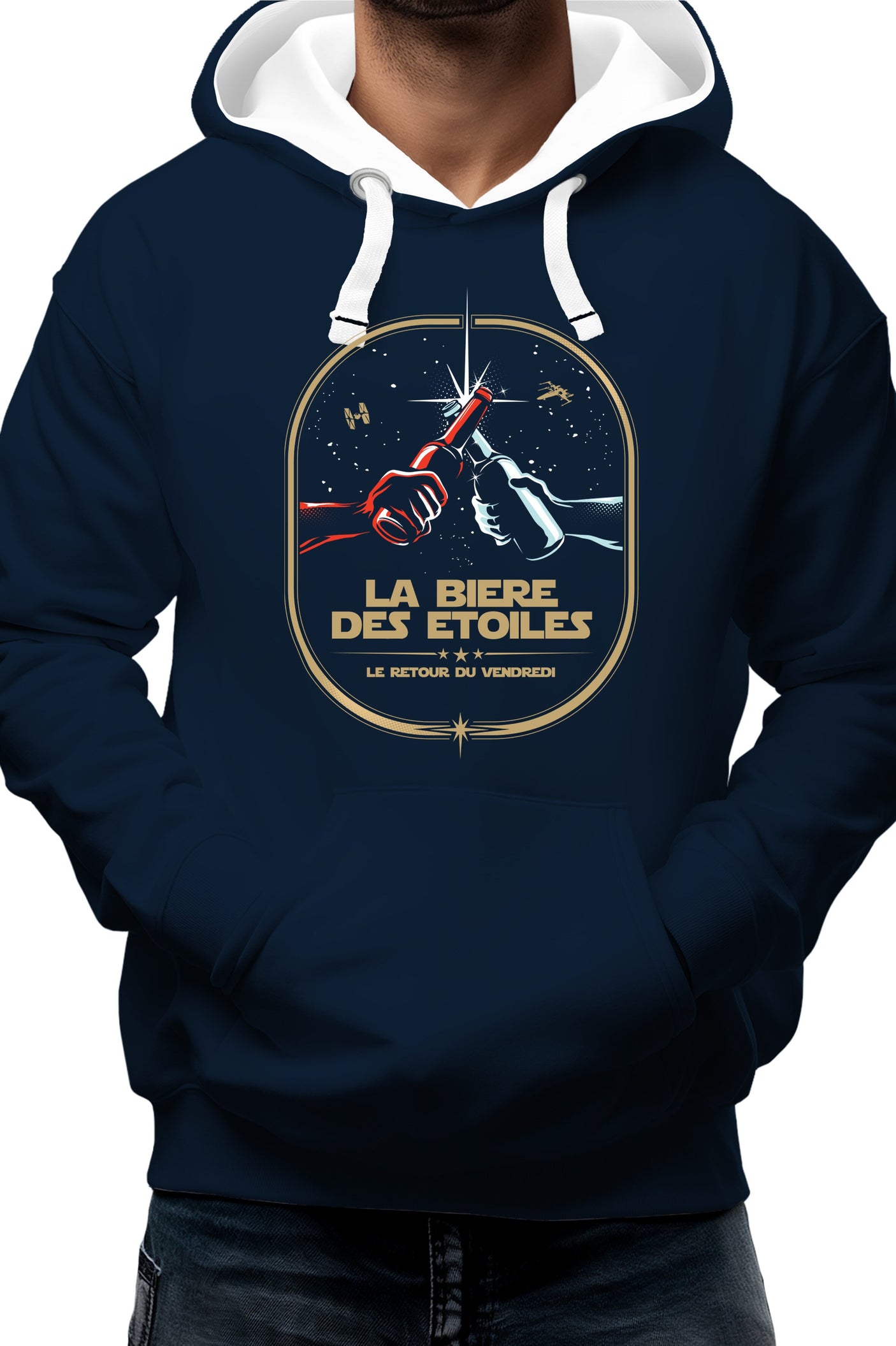 Sweat Adulte La bière des étoiles le retour du vendredi
