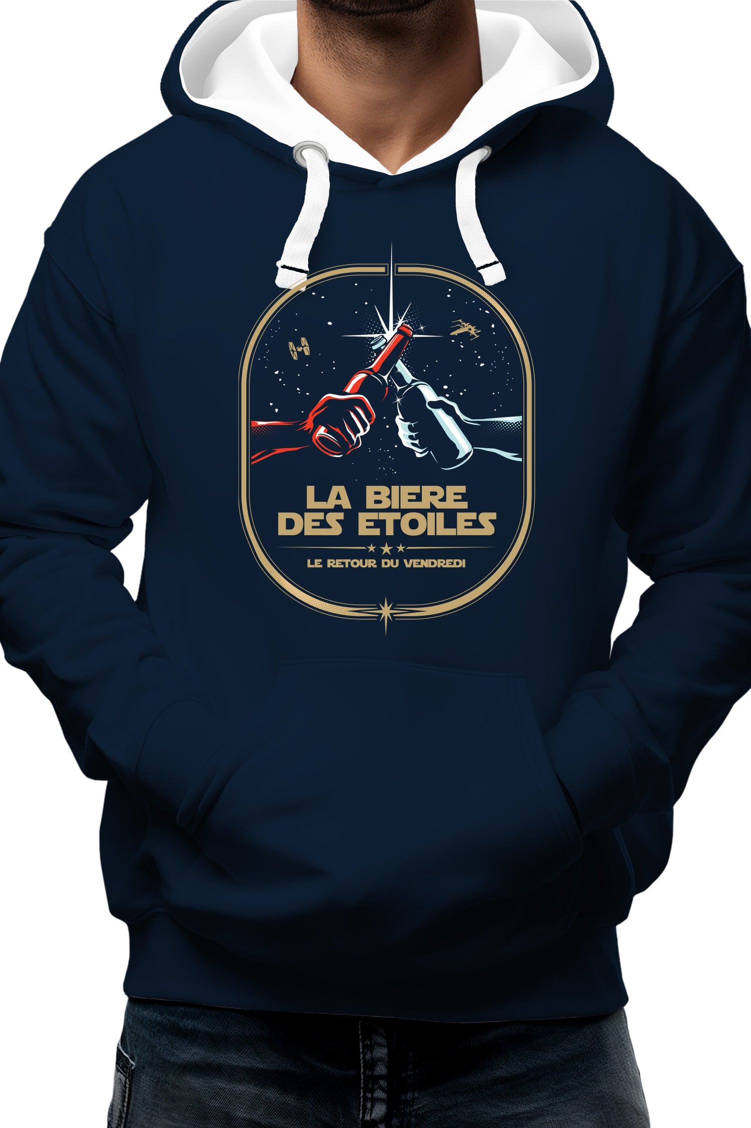 Sweat Adulte La bière des étoiles le retour du vendredi