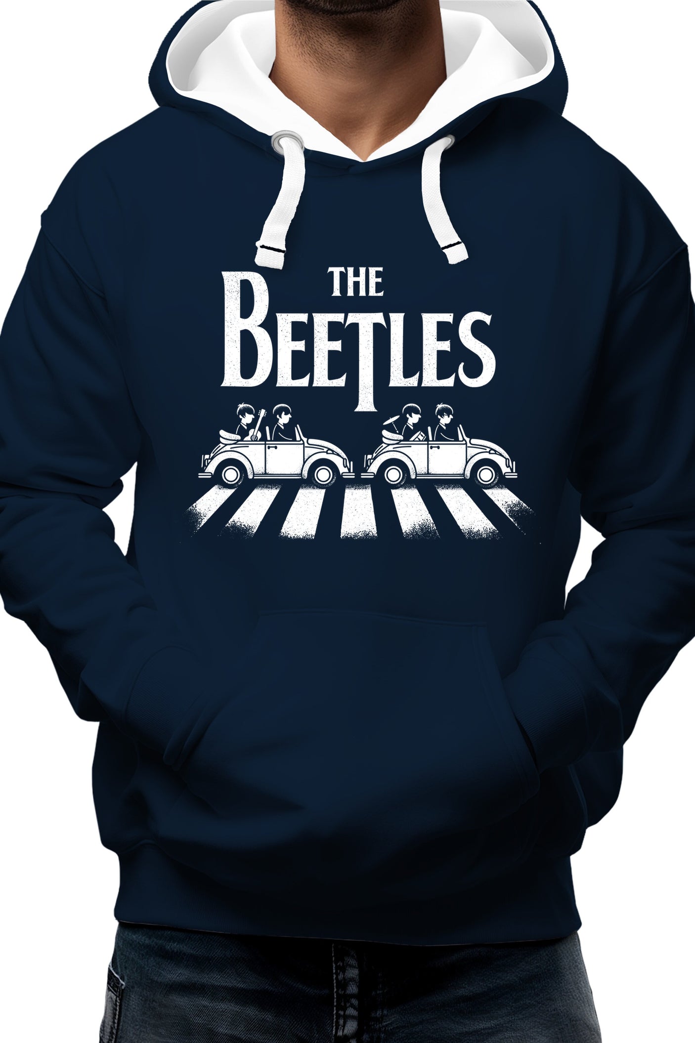 Sweat Adulte The beetles, coccinelle qui traverse