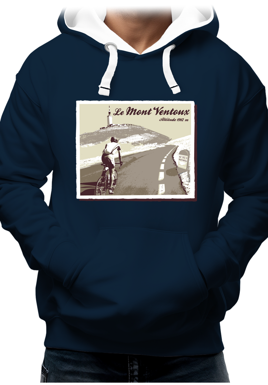 Sweat Adulte Le Mont Ventoux en vélo