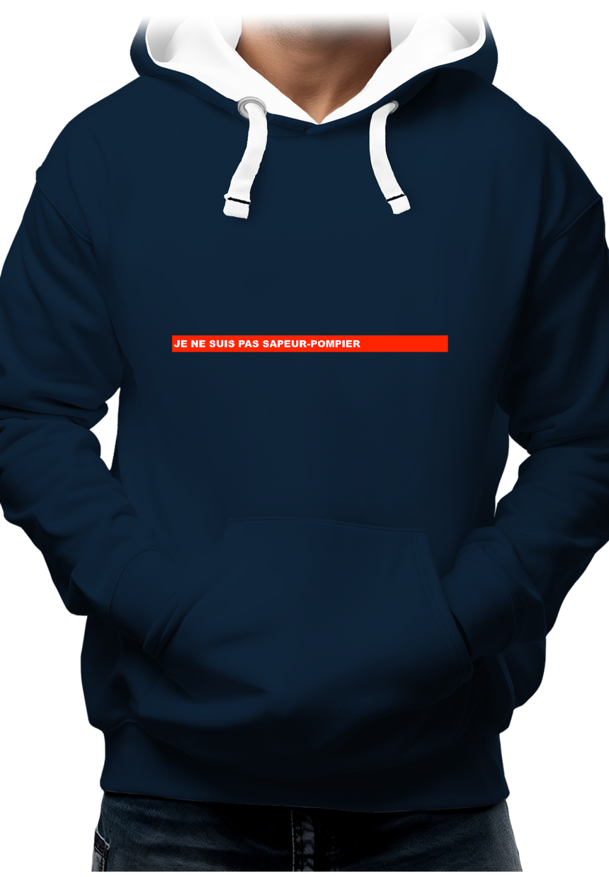 Sweat Adulte Je ne suis pas sapeur-pompier