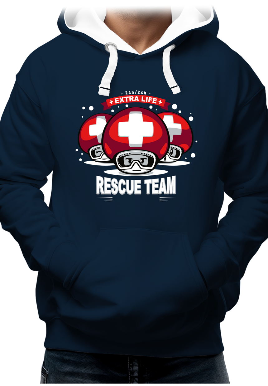Sweat Adulte Rescue Team jeux vidéo