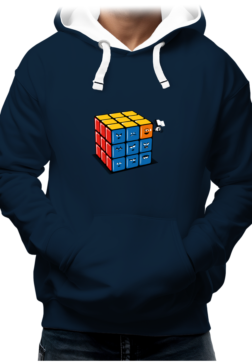 Sweat Adulte Ruby cube avec drapeau