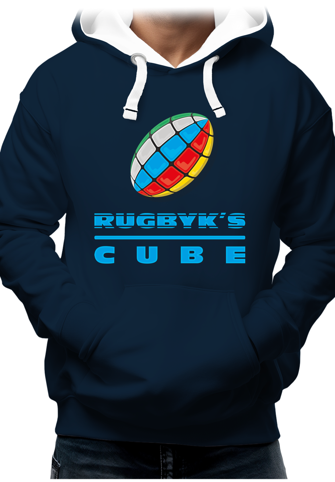 Sweat Adulte Rugby cube
