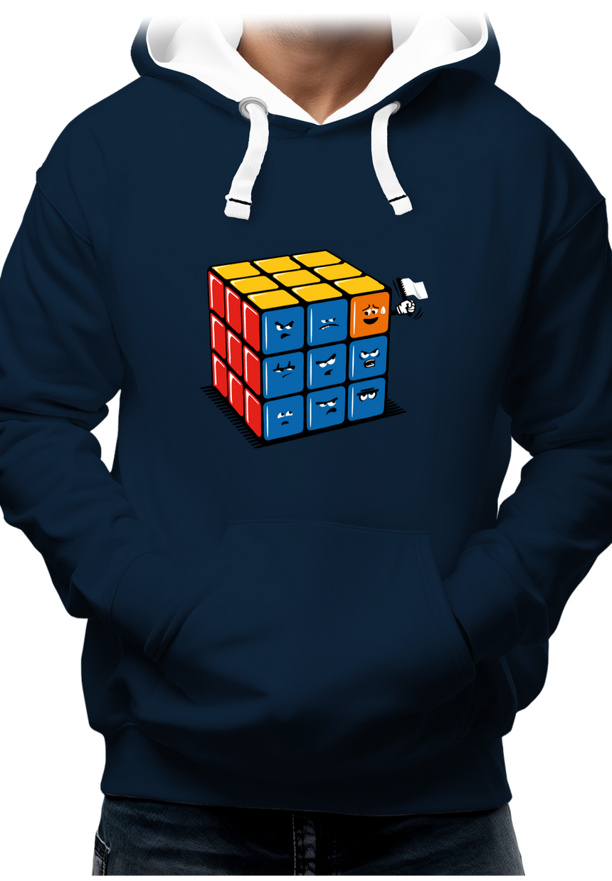 Sweat Adulte Ruby cube avec drapeau