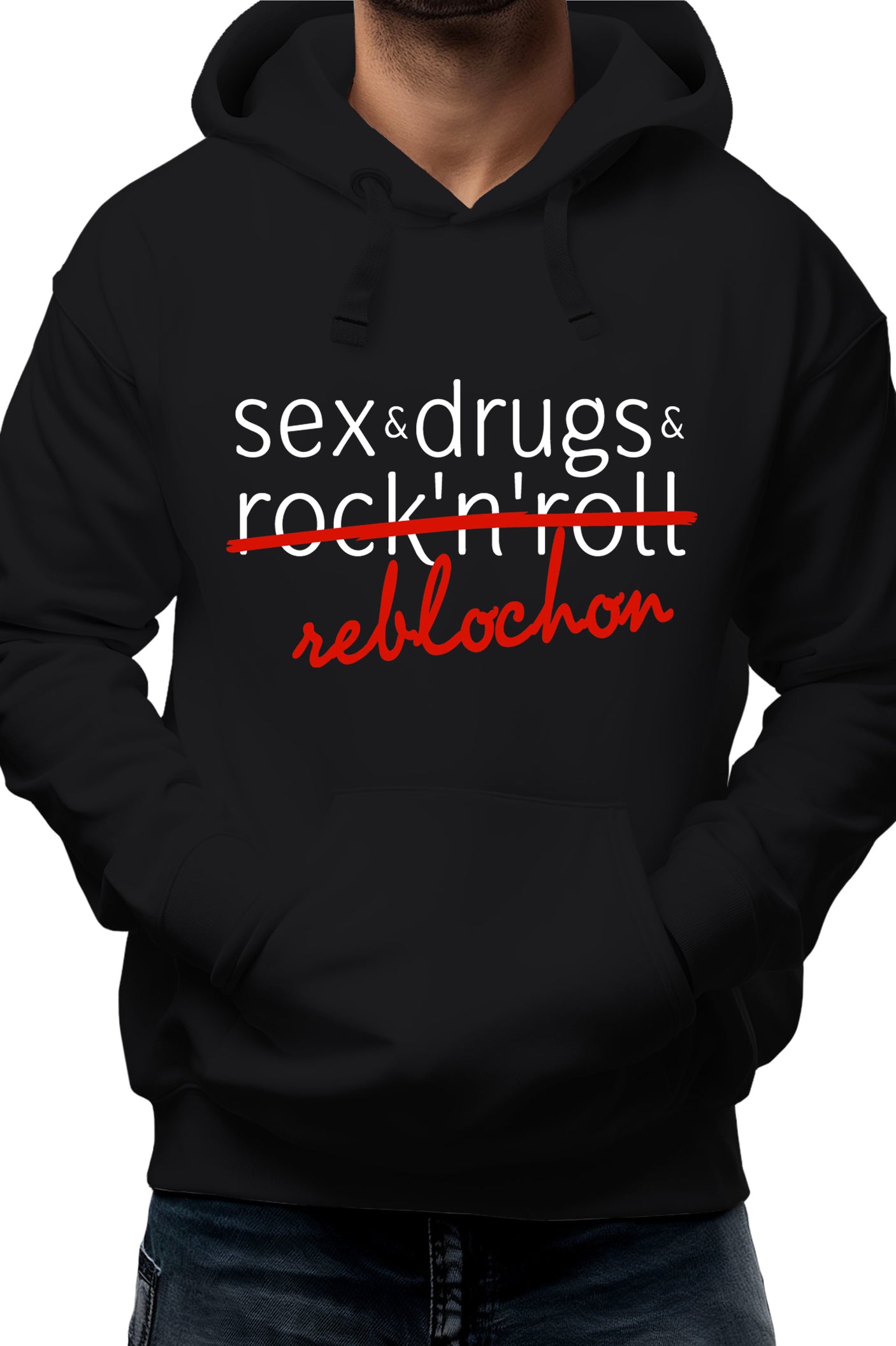 Sweat Adulte Snow Sex Rock Fromage