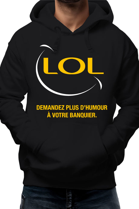 Sweat Adulte Lol Banque