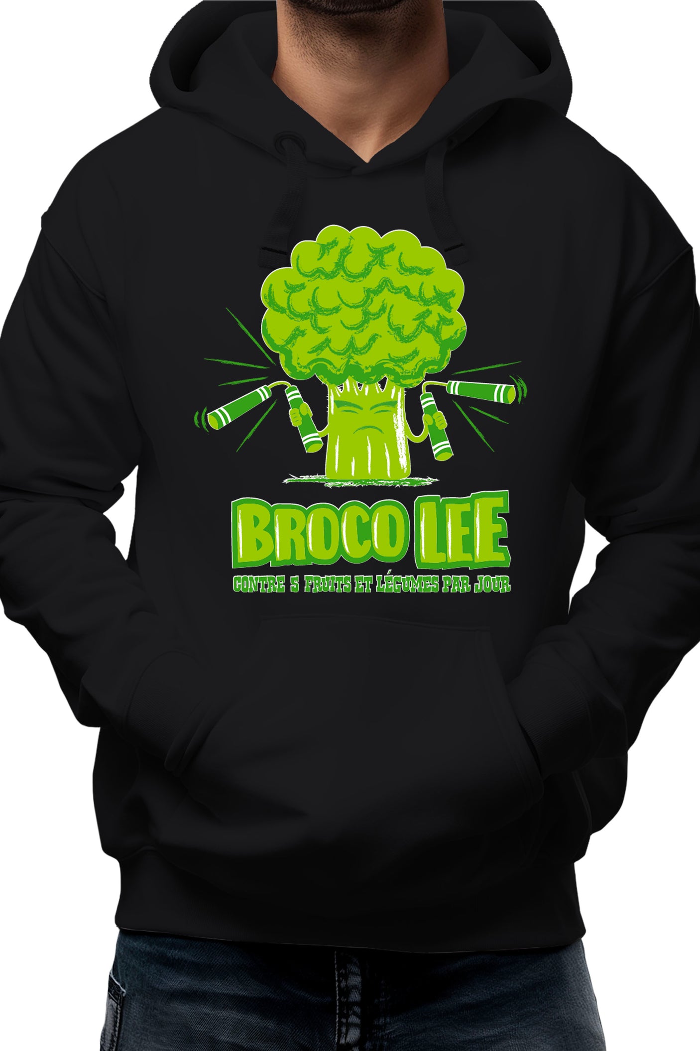 Sweat Adulte Broco Lee 5 fruits et légumes