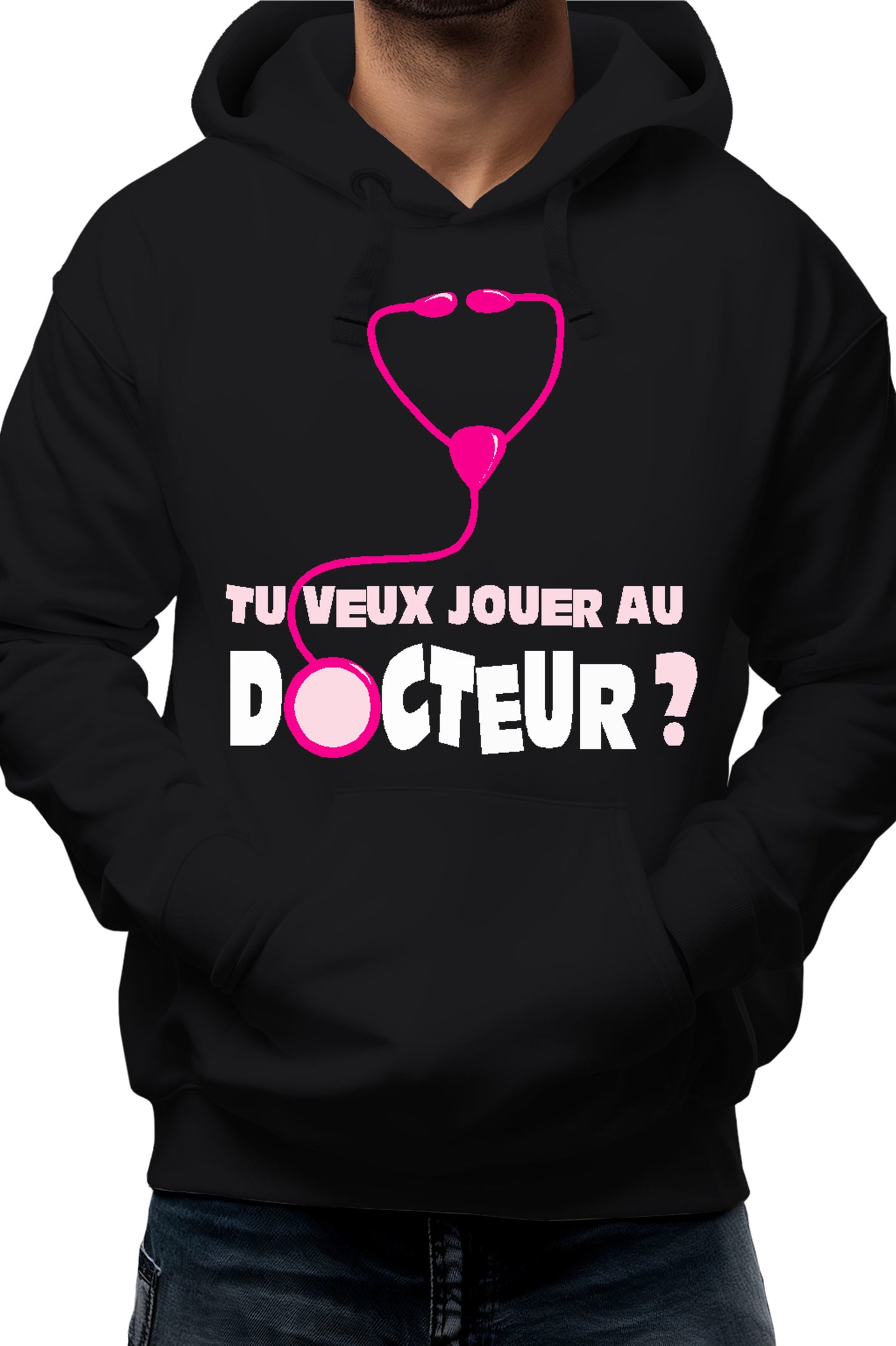 Sweat Adulte Tu Veux Jouer Au Docteur
