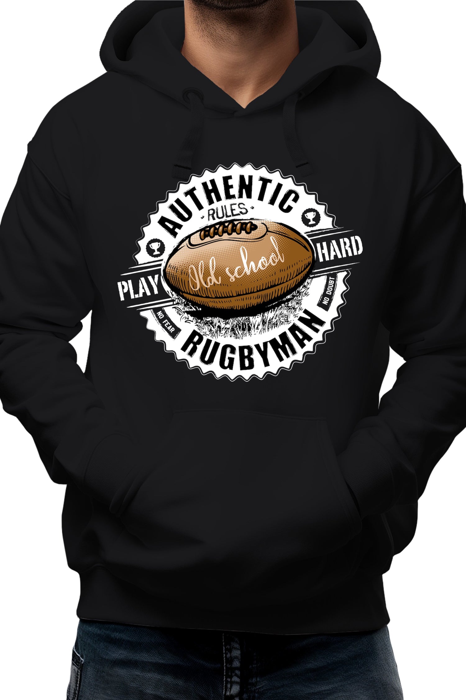 Sweat Adulte Le tout premier ballon de rugby