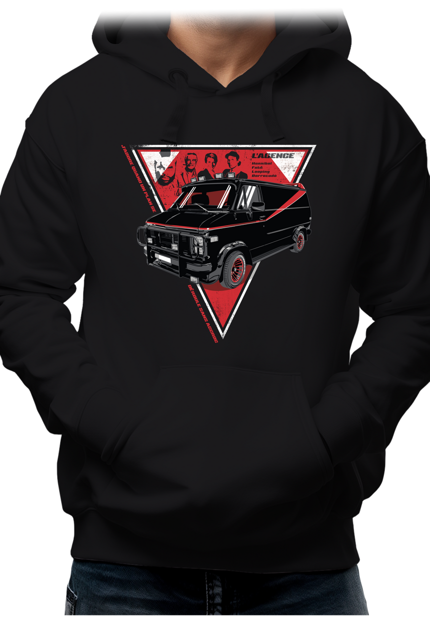 Sweat Adulte Voiture Agence Tous Risques