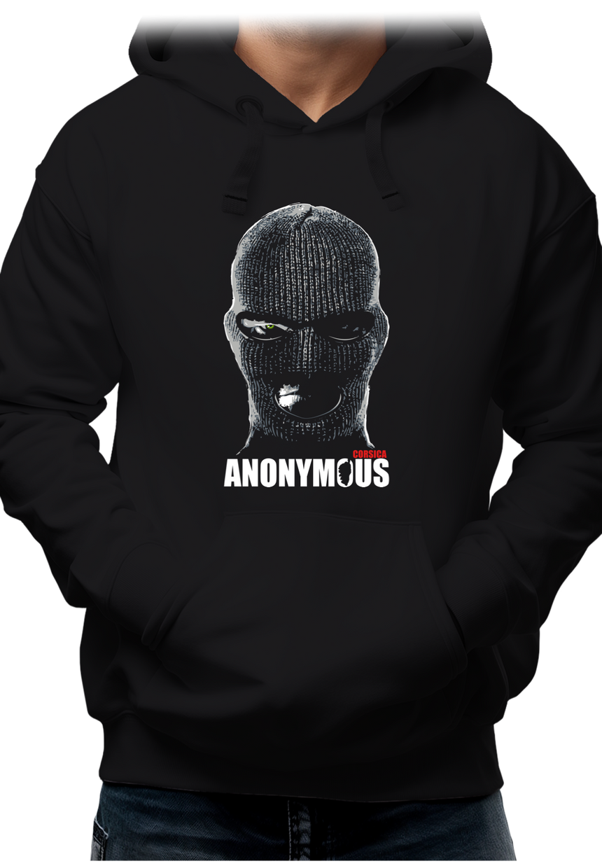Sweat Adulte Anonymous Corsica