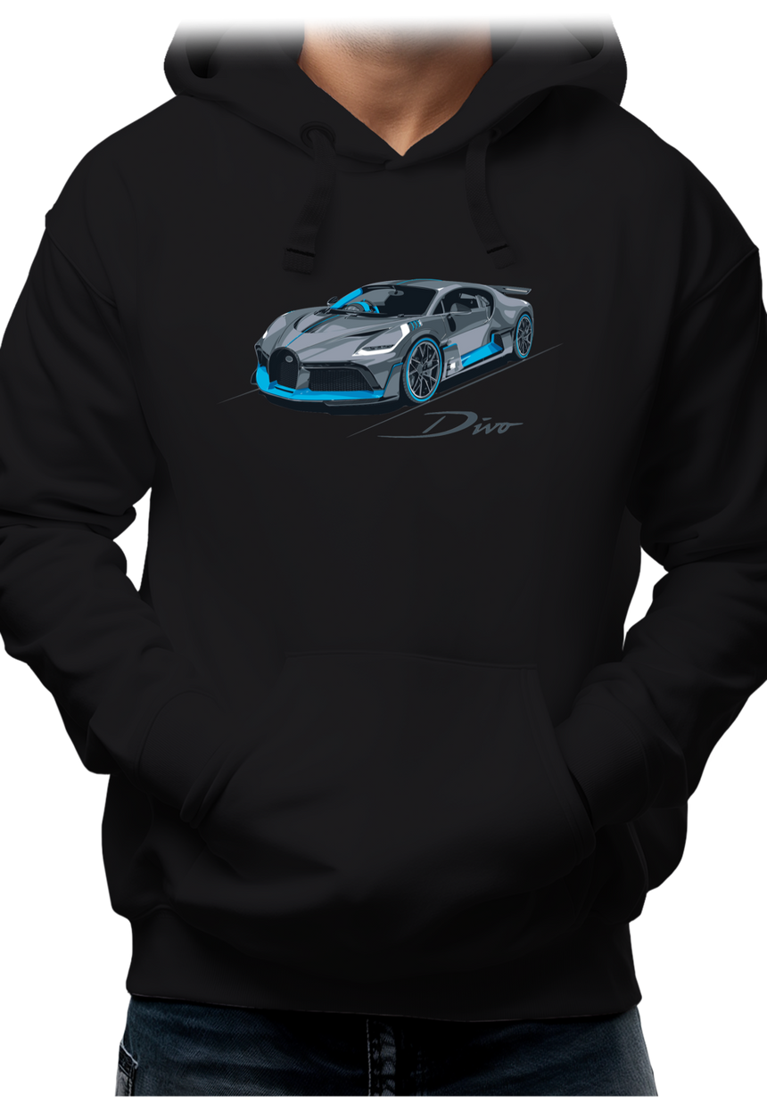 Sweat Adulte Voiture L'hypercar Française