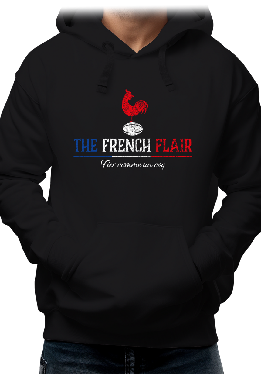 Sweat Adulte Le rugby français c'est le french flair