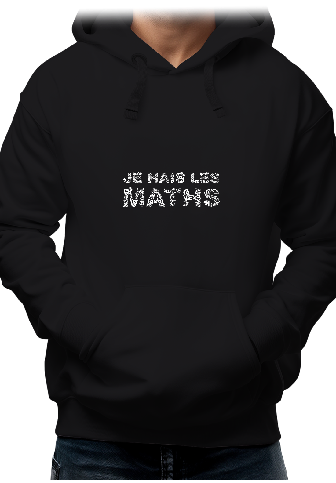 Sweat Adulte Je Hais Les Maths