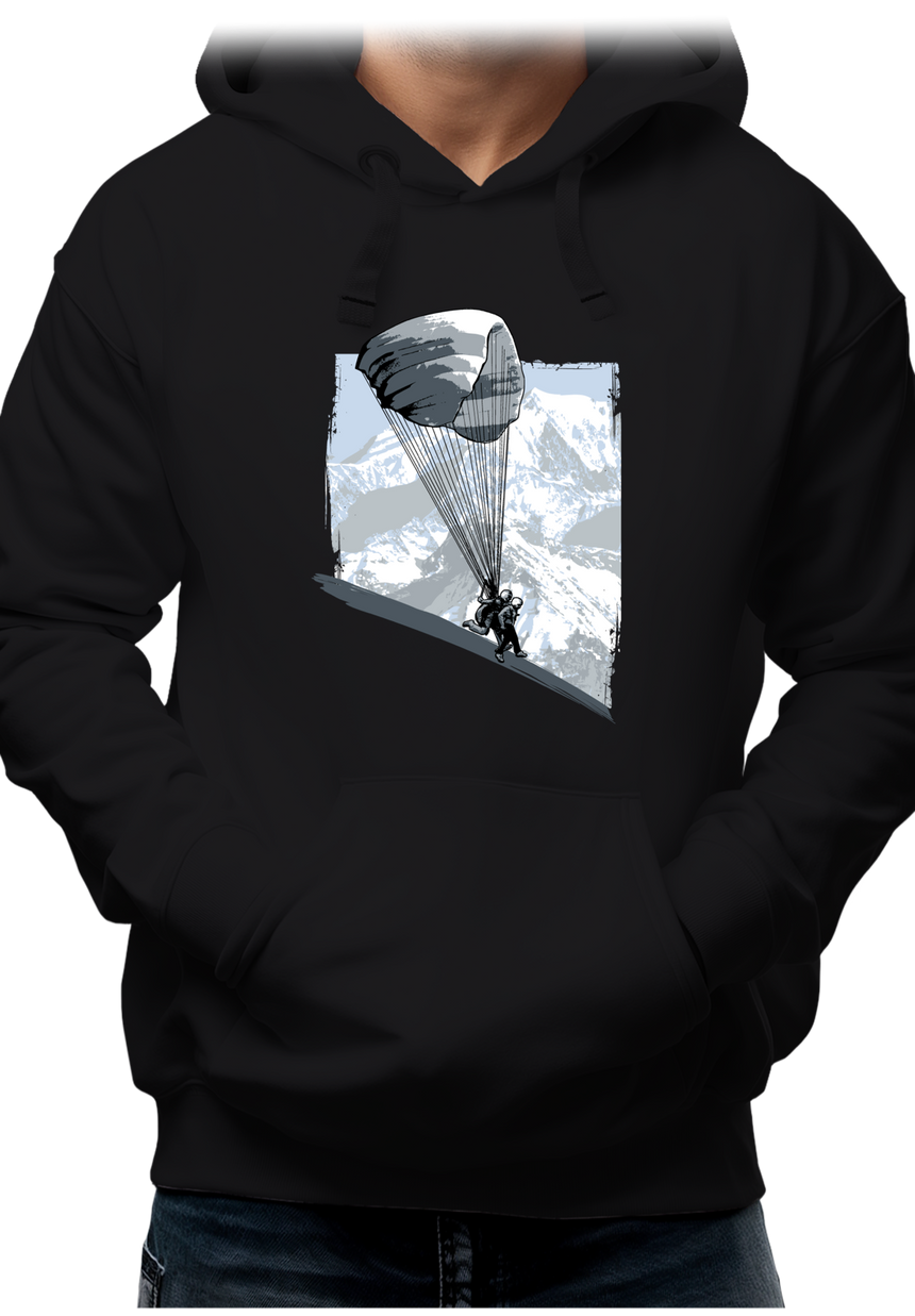 Sweat Adulte Parapente En Bi Place
