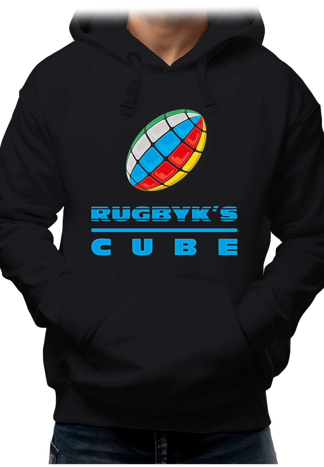 Sweat Adulte Rugby cube