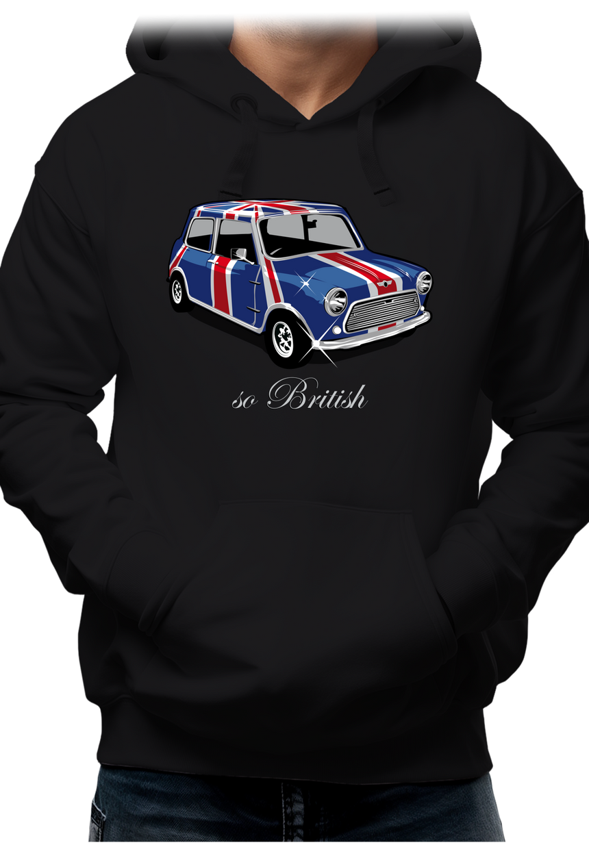 Sweat Adulte So British Mini Anglaise